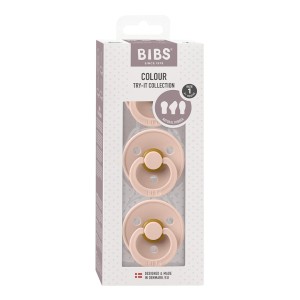 Rasių tinkamą kolekcijos čiulptukų rinkinys Bibs Try it