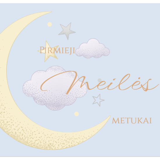 Pirmų metukų kūdikio knyga BLUE