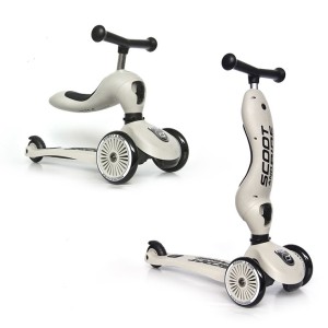 Paspirtukas SCOOT & RIDE ash 1-5 metų