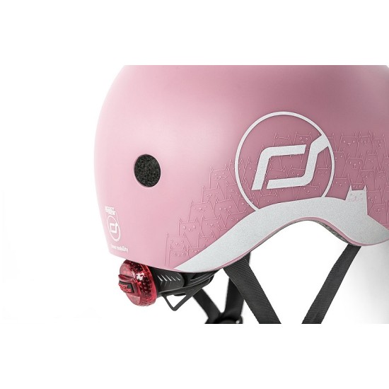 Šalmas XXS - S rose SCOOT & RIDE 