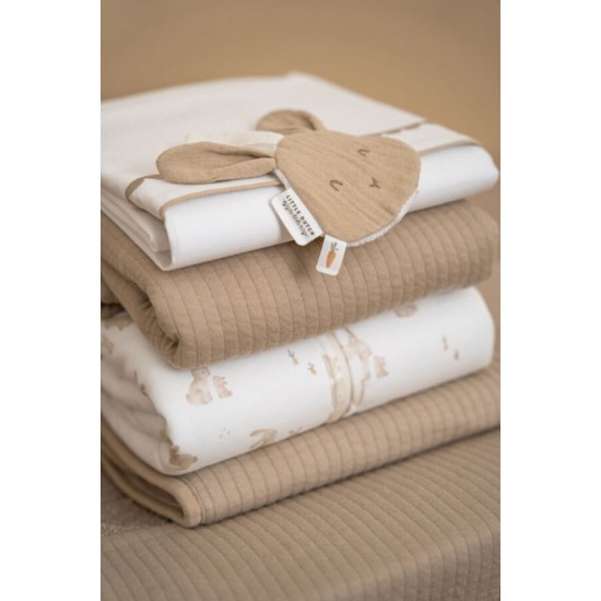 Muslino vystyklas 120x120 Pure beige