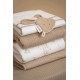Muslino vystyklas 120x120 Pure beige