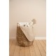Muslino vystyklas 120x120 Pure beige