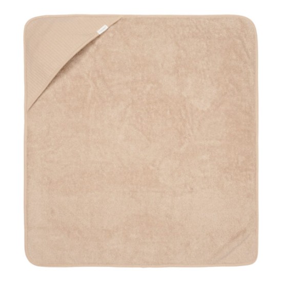 Ekologiškos medvilnės rankšluostis kūdikiui Pure Beige