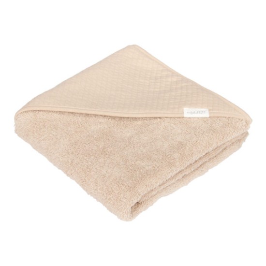 Ekologiškos medvilnės rankšluostis kūdikiui Pure Beige
