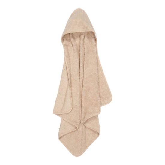 Ekologiškos medvilnės rankšluostis kūdikiui Pure Beige
