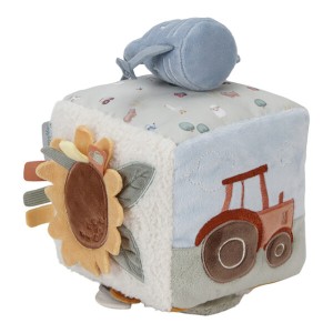 Minkštas aktyvaus žaidimo kubas  Little farm 